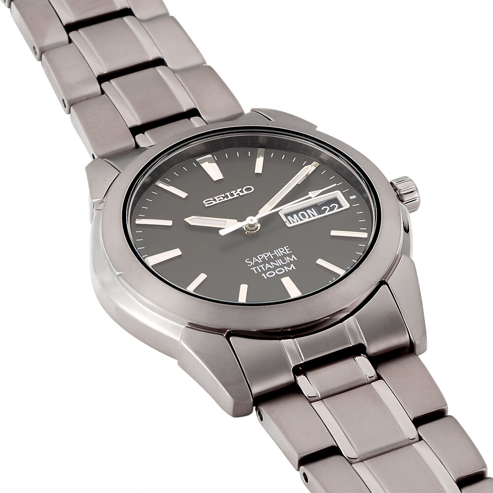 Montre titane seiko clearance