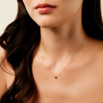 Collier Emaria Or Jaune Emeraude - Colliers solitaires Femme | Marc Orian