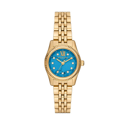 Montre Michael Kors Petite Lexington Bleu - Montres étanches Femme | Marc Orian