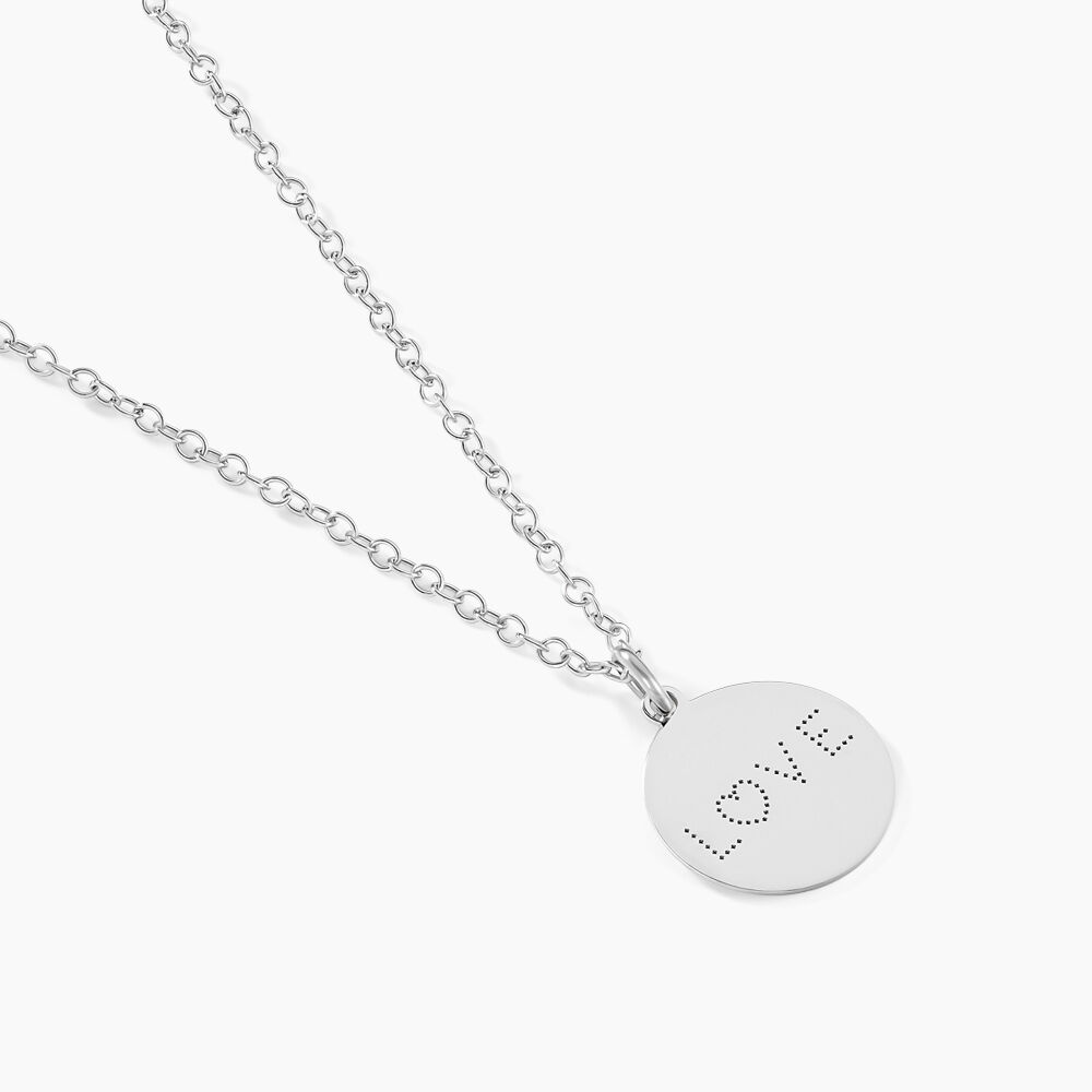 Collier Eternelle Argent Blanc - Colliers Femme | Marc Orian