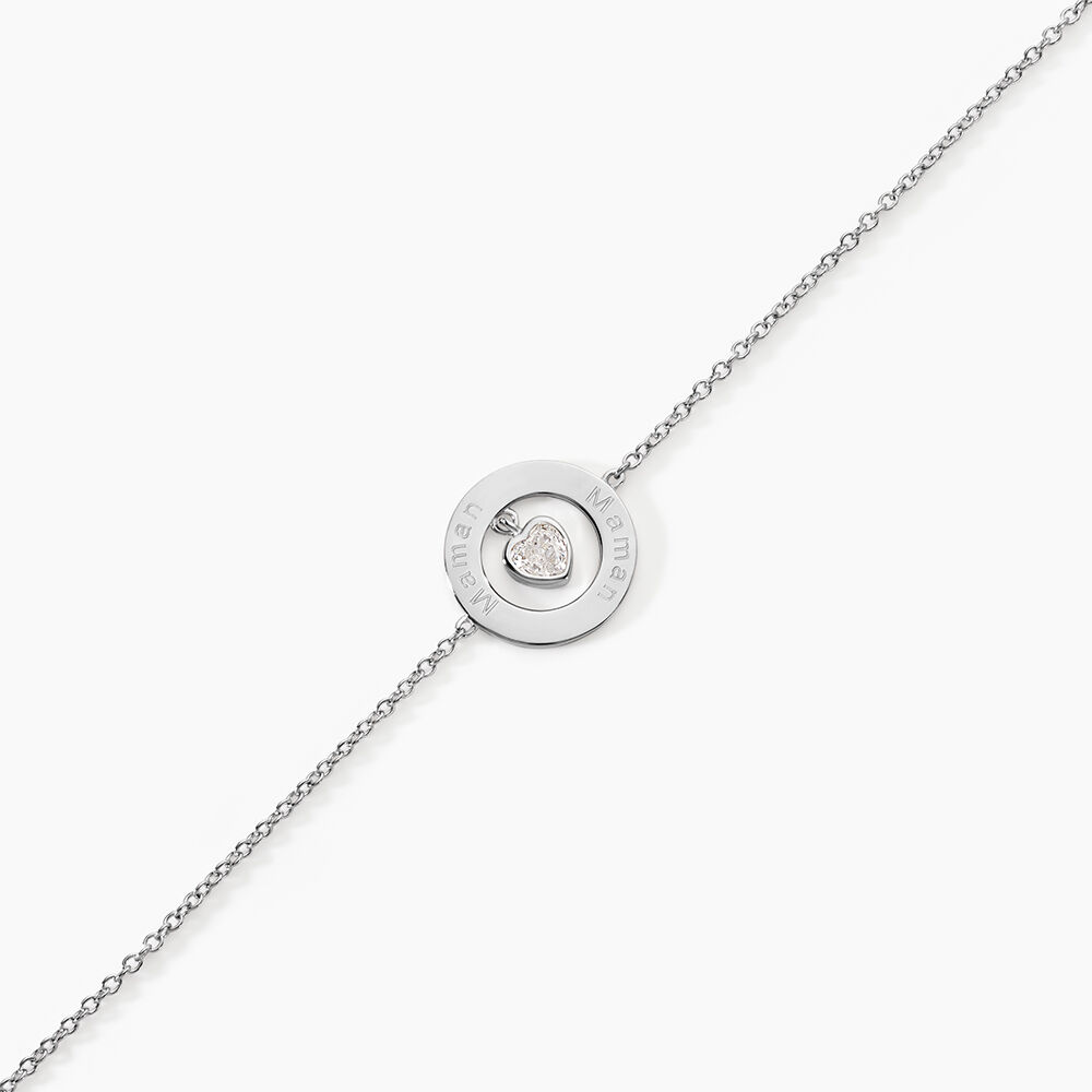 Bracelet Almas Argent Blanc Oxyde De Zirconium - Bracelets fantaisie Femme | Marc Orian