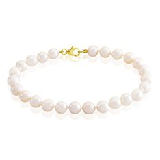 Bracelet Clementia Or Jaune Perle De Culture - Bracelets chaînes Femme | Marc Orian