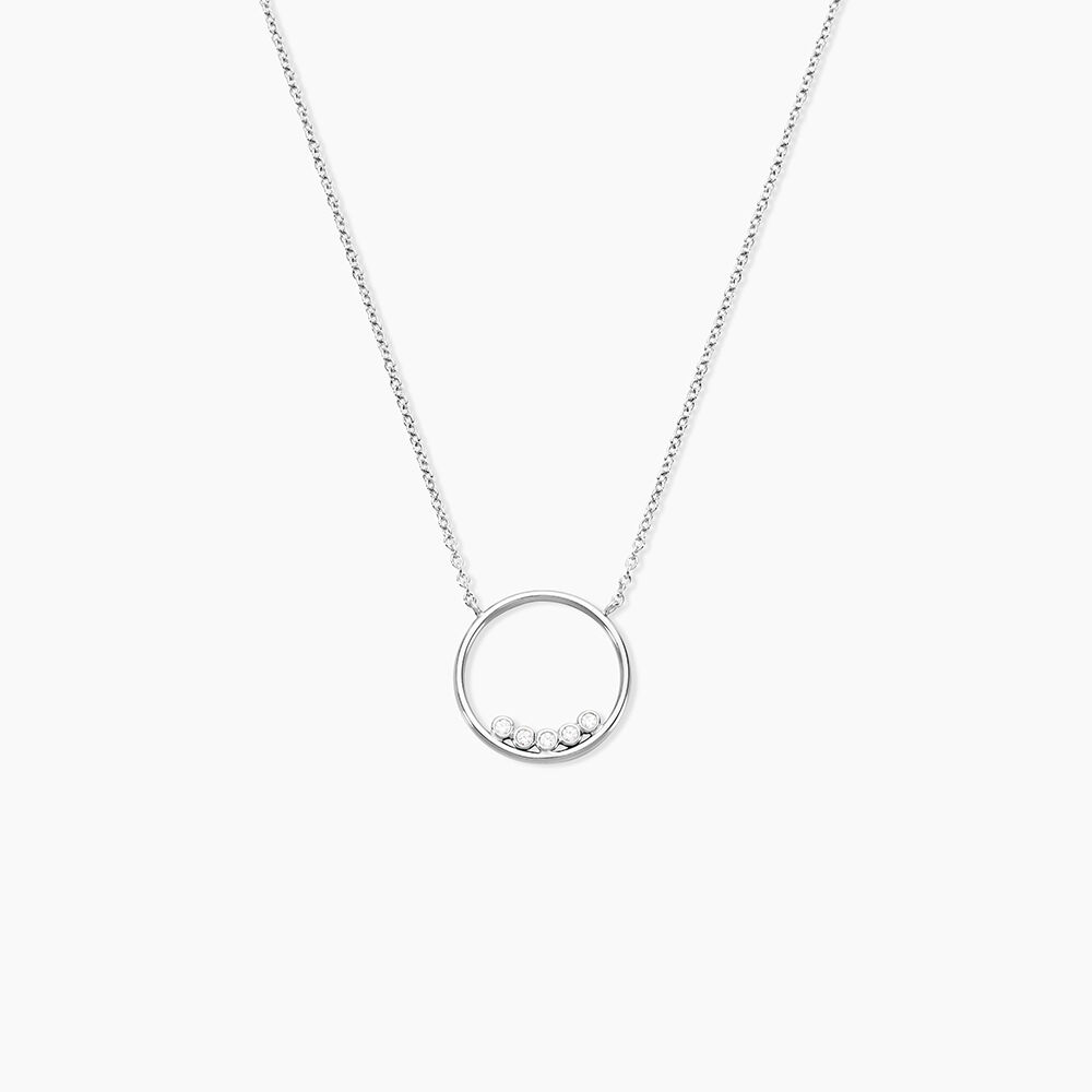 Collier Argent Leonerd Oxydes De Zirconium - Colliers avec pierres Femme | Marc Orian