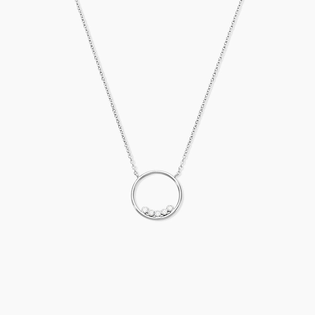 Collier Argent Leonerd Oxydes De Zirconium - Colliers avec pierres Femme | Marc Orian