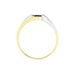 Bague Sylvene Or Bicolore Saphir - Solitaires Femme | Marc Orian