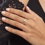 Bague Seraphia Or Jaune Diamant - Bagues pierres pr&eacute;cieuses Femme | Marc Orian