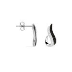 Boucles D'oreilles Puces Priscillia Argent Blanc Oxyde De Zirconium - Puces Femme | Marc Orian