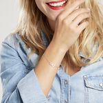 Bracelet Nella Argent Blanc Oxyde De Zirconium - Bracelets fantaisie Femme | Marc Orian