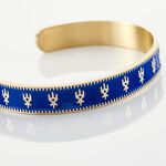 Bracelet Jonc Imagine Marion Acier Jaune - Bracelets joncs Femme | Marc Orian