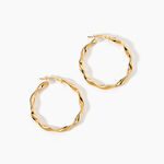 Cr&eacute;oles Falbala Or Jaune - Cr&eacute;oles Femme | Marc Orian