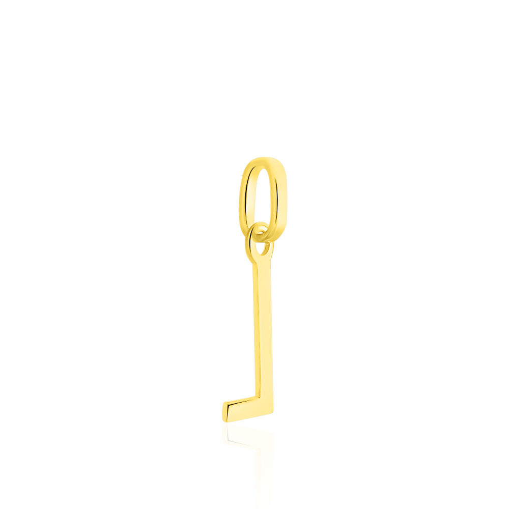 Pendentif Ionia Lettre Or Jaune - Pendentifs Famille | Marc Orian