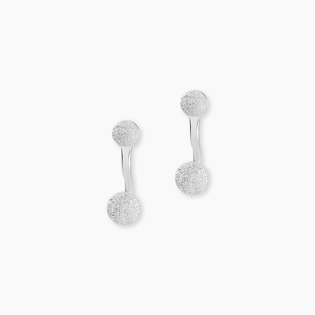 Bijoux D'oreilles Rosely Argent Blanc - Piercings d'oreilles Femme | Marc Orian