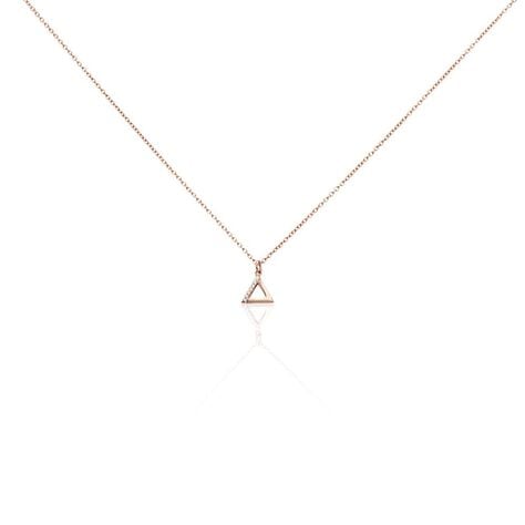 Collier Lorena Argent Rose Oxyde De Zirconium - Colliers avec pierres Femme | Marc Orian