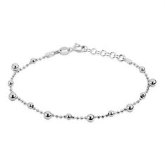 Bracelet Yera Argent Blanc - Bracelets chaînes Femme | Marc Orian