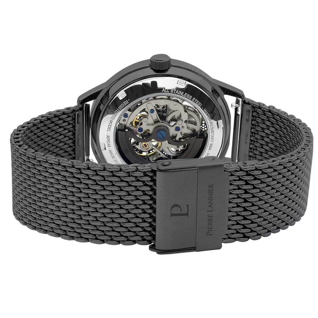 Montre Pierre Lannier Impact Noir - Montres automatique Homme | Marc Orian