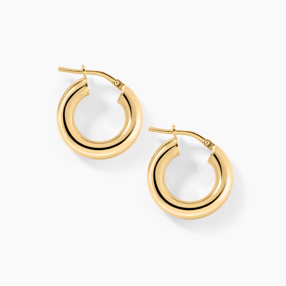 Cr&eacute;oles Chucho Argent Dor&eacute; A L'Or 750/1000 - Cr&eacute;oles Femme | Marc Orian