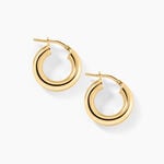 Cr&eacute;oles Chucho Argent Dor&eacute; A L'Or 750/1000 - Cr&eacute;oles Femme | Marc Orian