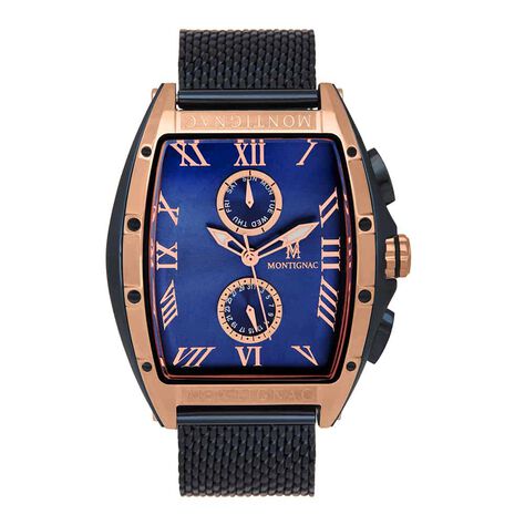 Montre Montignac Dt Chrono Bleu - Montres Homme | Marc Orian