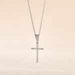 Collier Chirsta Argent Blanc Oxyde De Zirconium - Colliers avec pierres Femme | Marc Orian