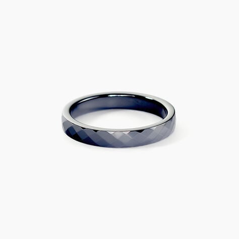 Bague Pilar Petite Ceramique Noir C&eacute;ramique - Bijoux fantaisie Femme | Marc Orian