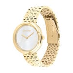 Montre Calvin Klein Twisted Bezel Blanc - Montres classiques Femme | Marc Orian
