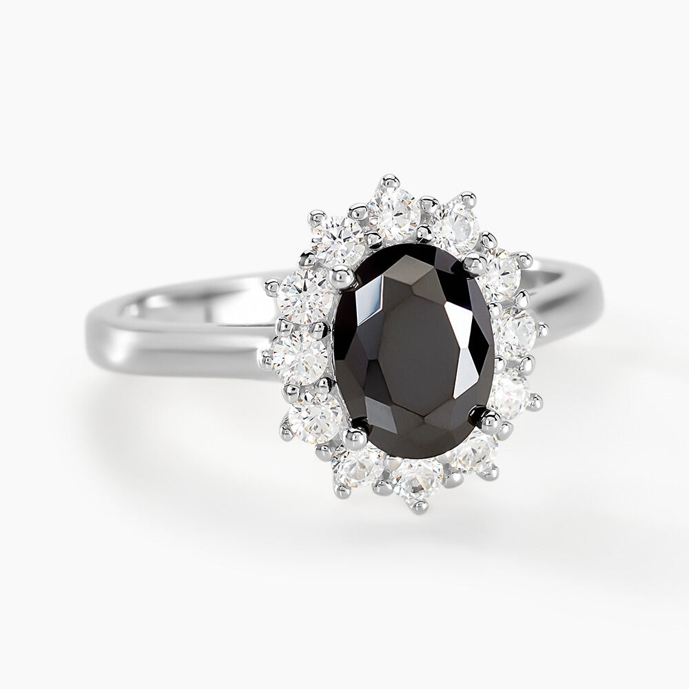 Bague Solitaire Gabor Argent Blanc Oxyde De Zirconium - Solitaires Femme | Marc Orian