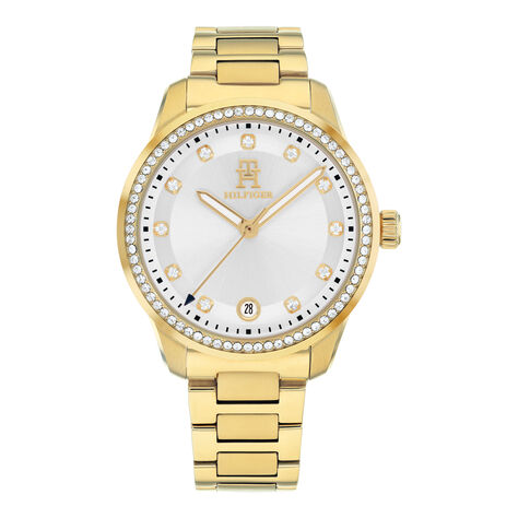 Montre Tommy Hilfiger Th85 Crystals Blanc - Montres &eacute;tanches Femme | Marc Orian