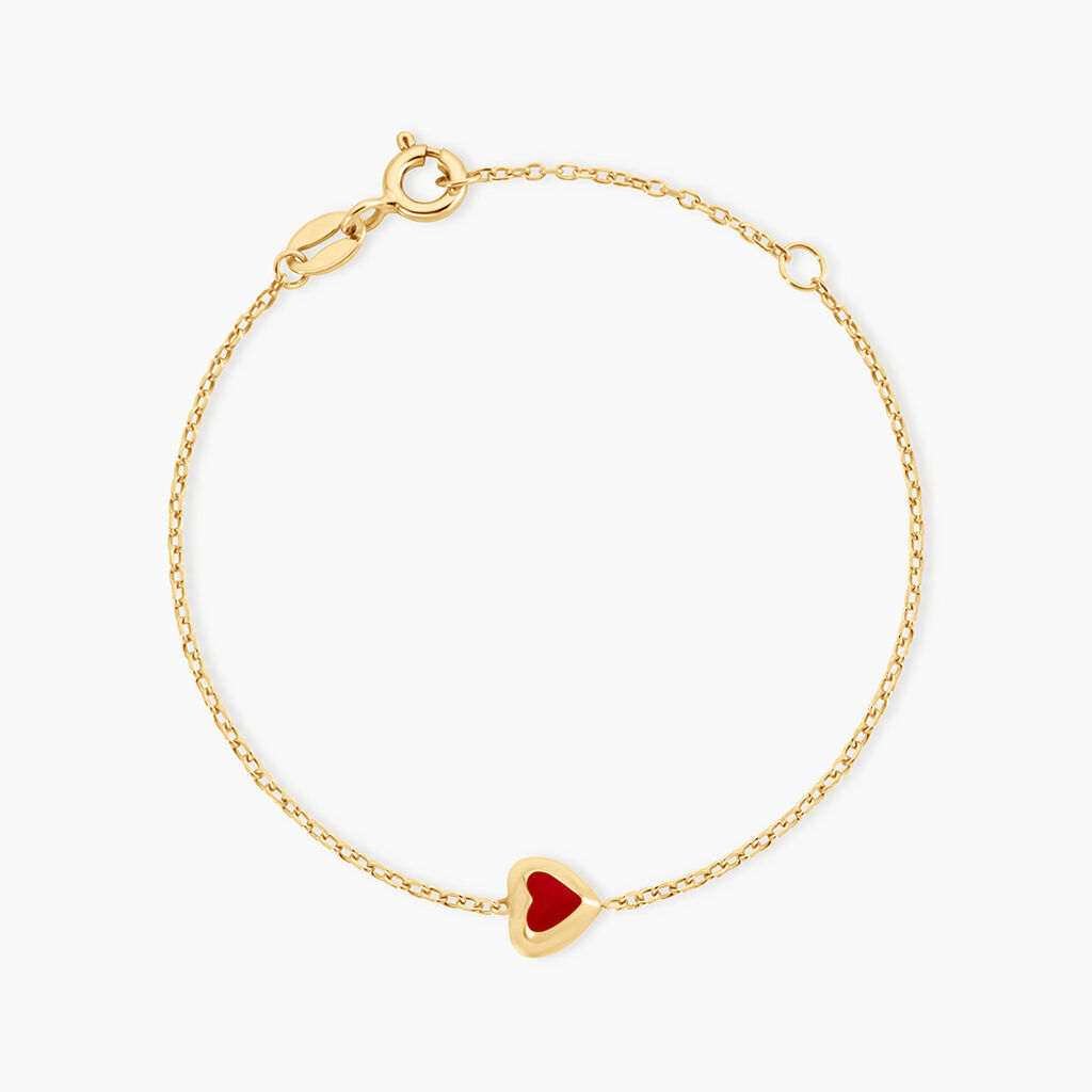 Bracelet Coralie Argent Dor&eacute; A L'Or 750/1000 - Bracelets fantaisie Enfant | Marc Orian