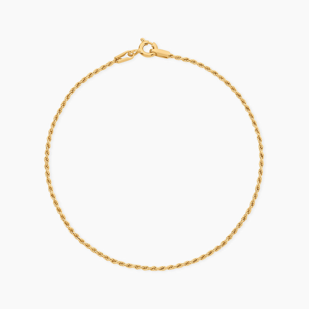 Bracelet Jerry Argent Dor&eacute; A L'Or 750/1000 - Bracelets fantaisie Femme | Marc Orian