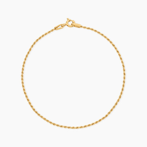 Bracelet Jerry Argent Dor&eacute; A L'Or 750/1000 - Bracelets fantaisie Femme | Marc Orian