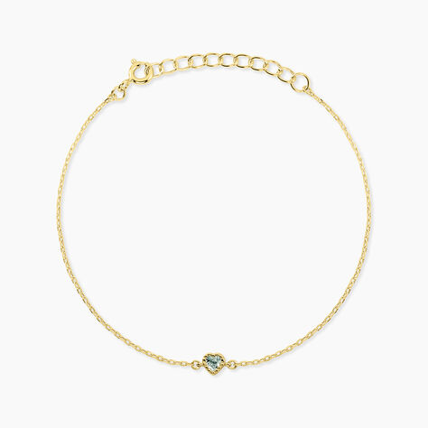 Bracelet Poem Argent Jaune Topaze Bleu Sky - Bracelets fantaisie Femme | Marc Orian