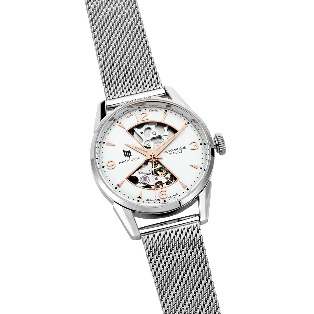 Montre Lip Himalaya Sablier Argenté - Montres automatiques Femme | Marc Orian