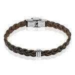 Bracelet Acier Blanc Trisse - Bracelets cuir Homme | Marc Orian