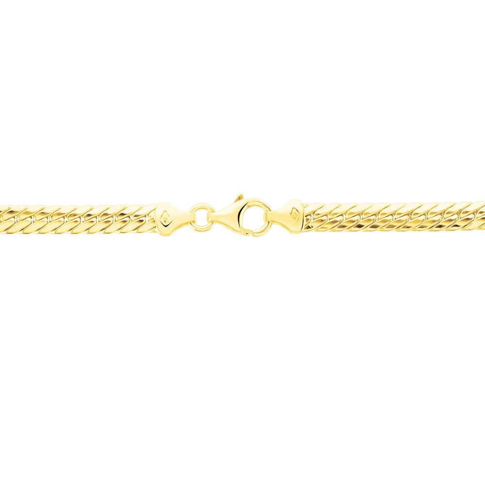 Collier Doline Maille Anglaise Or Jaune - Chaines Femme | Marc Orian