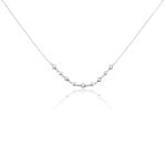 Collier Mascaret Argent Blanc Oxyde De Zirconium - Colliers avec pierres Femme | Marc Orian