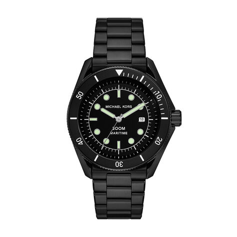Montre Michael Kors Maritime Noir - Montres &eacute;tanches Homme | Marc Orian