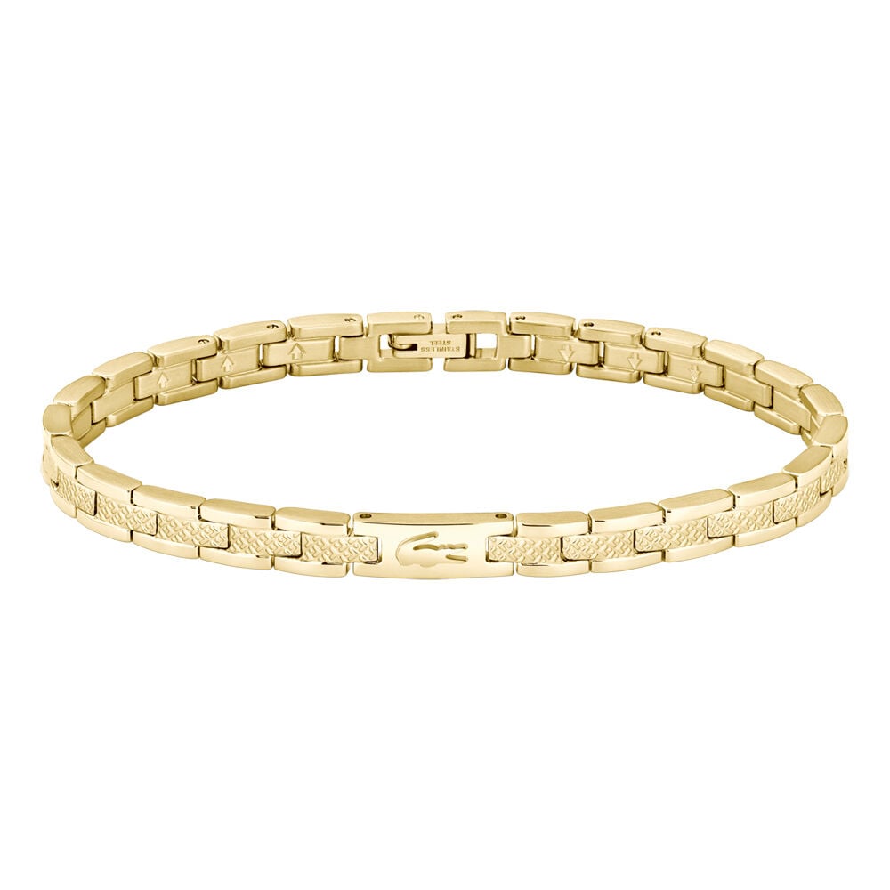 Bracelet Lacoste Metropole Acier Jaune - Bijoux Famille | Marc Orian