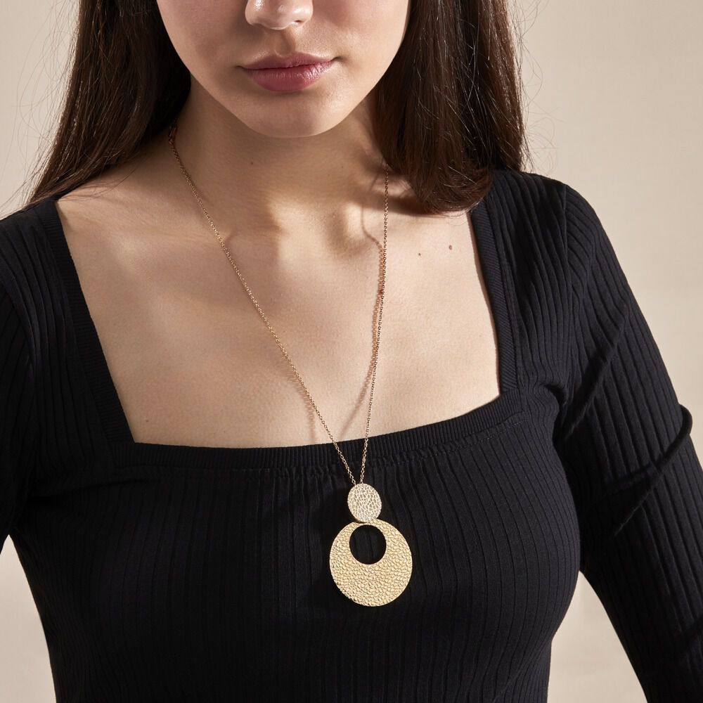 Collier Sautoir Acier Doré Roslin - Sautoirs Femme | Marc Orian
