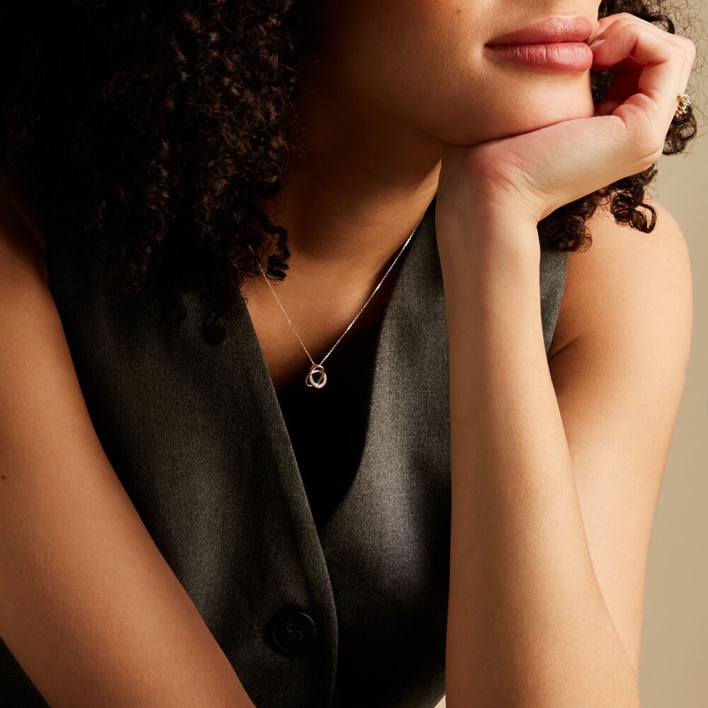 Collier Dorila Or Jaune Oxyde De Zirconium - Colliers avec pierres Femme | Marc Orian