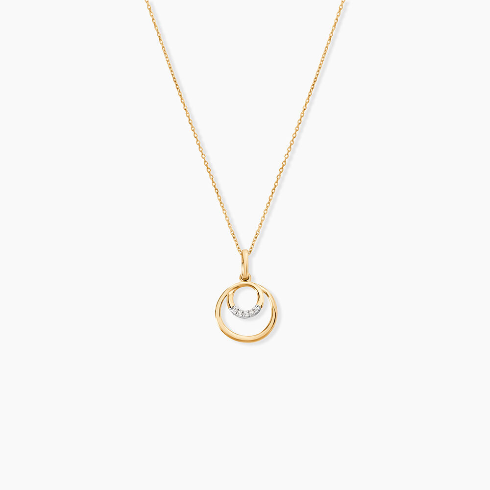 Collier Or Jaune Tamaka Diamants - Colliers avec pierres Femme | Marc Orian