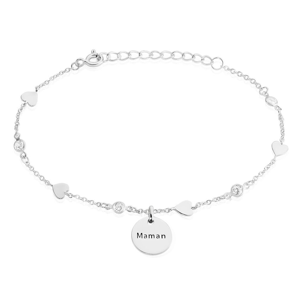 Bracelet Sakura Love Or Jaune - Bracelets Medailles Femme | Marc Orian