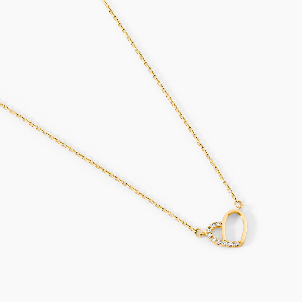 Collier Jada Or Jaune Oxyde De Zirconium - Colliers avec pierres Femme | Marc Orian