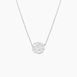 Collier Floride Argent Blanc - Colliers fantaisie Femme | Marc Orian