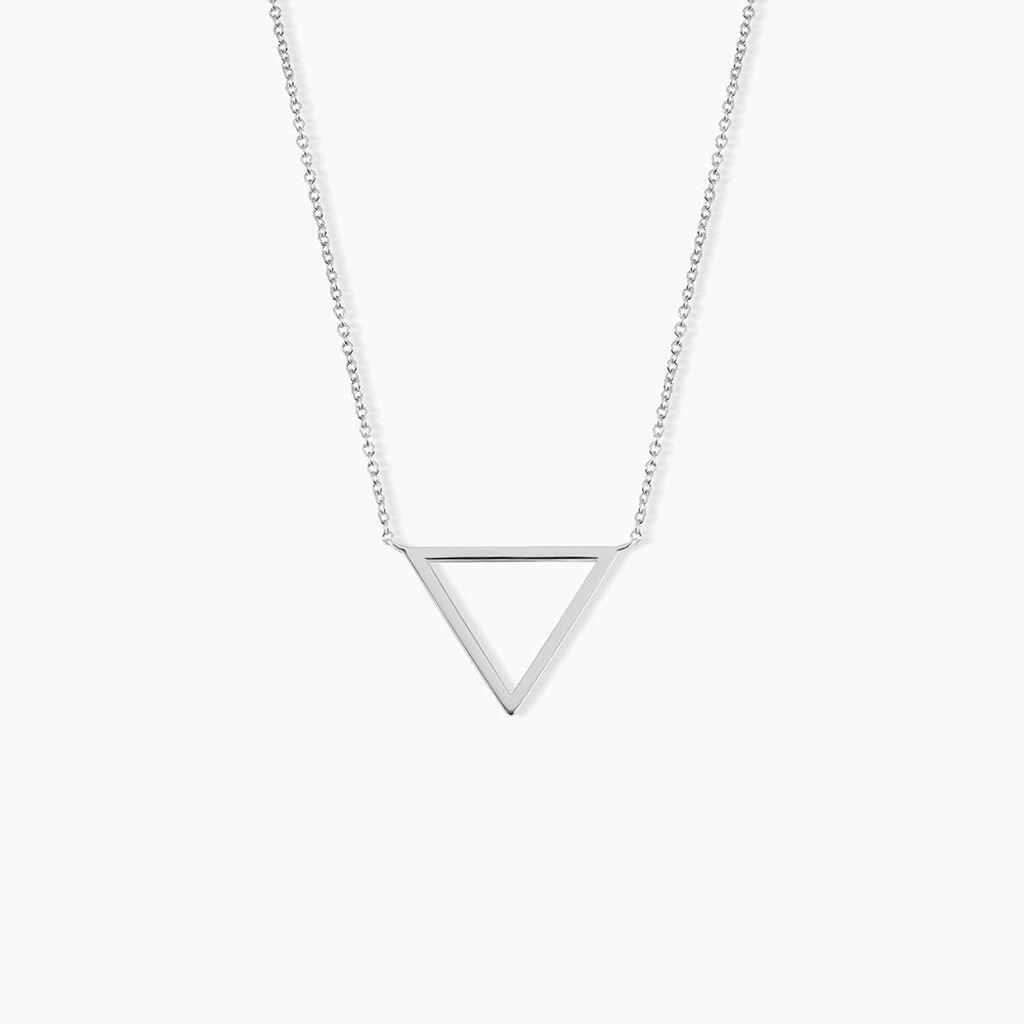 Collier Argent Blanc Fulop - Colliers fantaisie Femme | Marc Orian