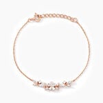 Bracelet Wanda Argent Rose Oxyde De Zirconium - Bracelets fantaisie Femme | Marc Orian