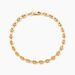 Bracelet Dami Maille Grain De Cafe Or Jaune - Bracelets mailles Femme | Marc Orian