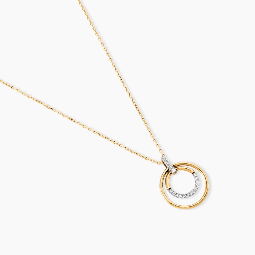 Collier Mellisse Or Jaune Diamant - Colliers avec pierres Femme | Marc Orian