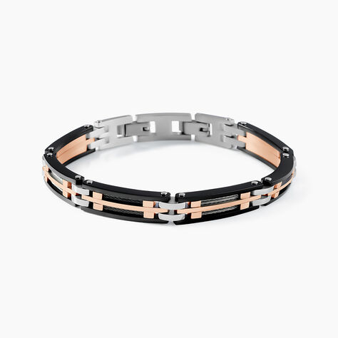 Bracelet Jourdan Priam Acier Bicolore - Fête des pères Homme | Marc Orian