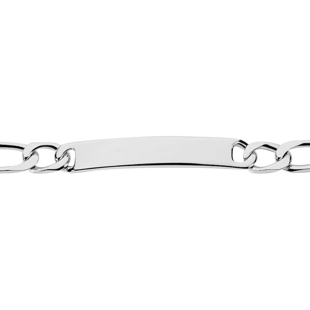 Bracelet argent maille alternee clearance