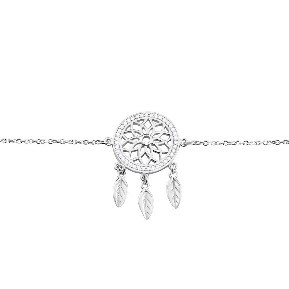 Bracelet Nemetona Argent Oxyde - Bracelets chaînes Femme | Marc Orian